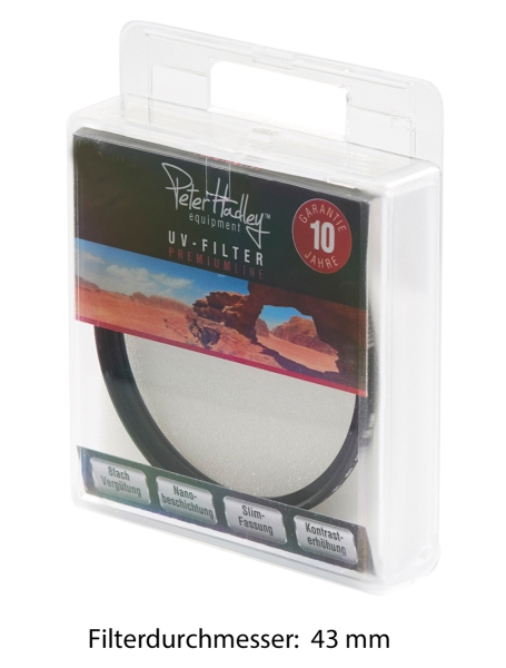 Peter Hadley MC Nano UV-Filter Ø 43 mm Premium Line